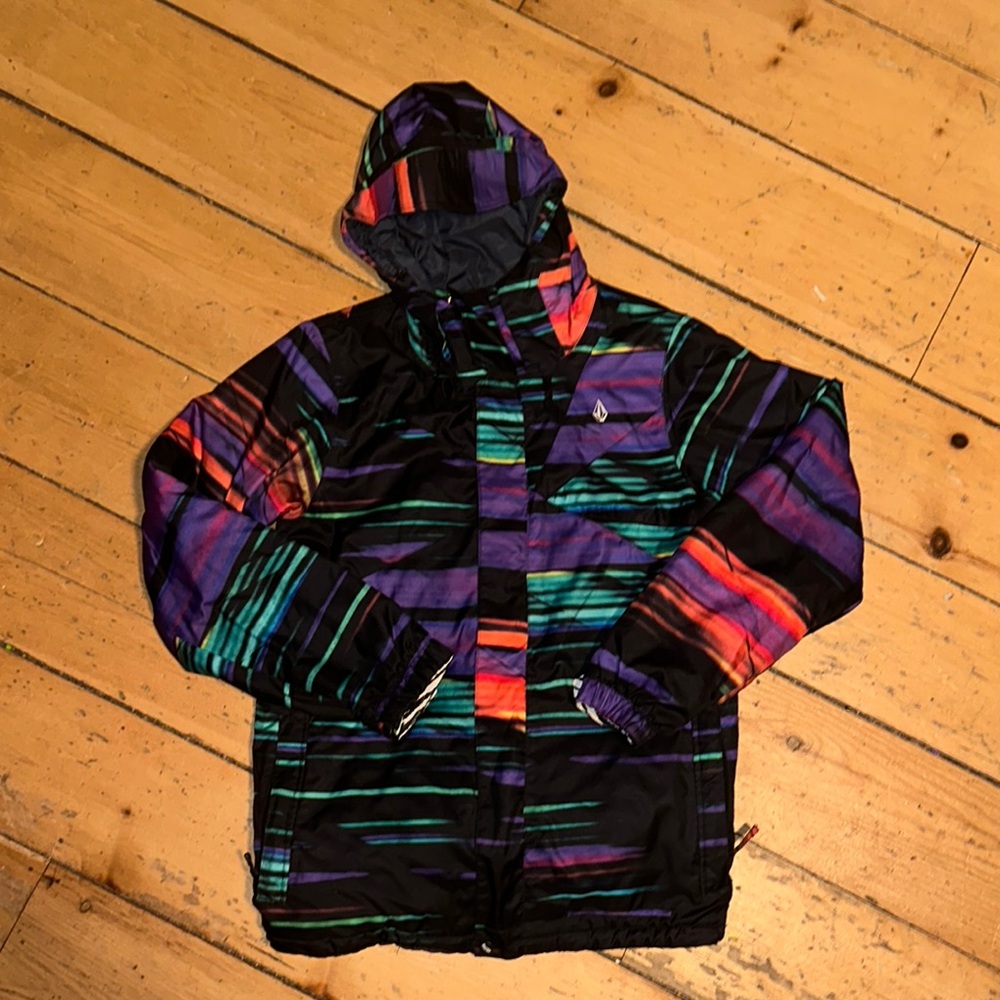 Volcom Multicolor Striped Jacket